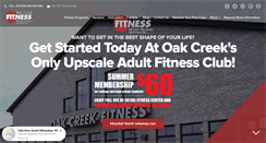 Desktop Screenshot of oakcreekfitness.com