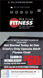 Mobile Screenshot of oakcreekfitness.com